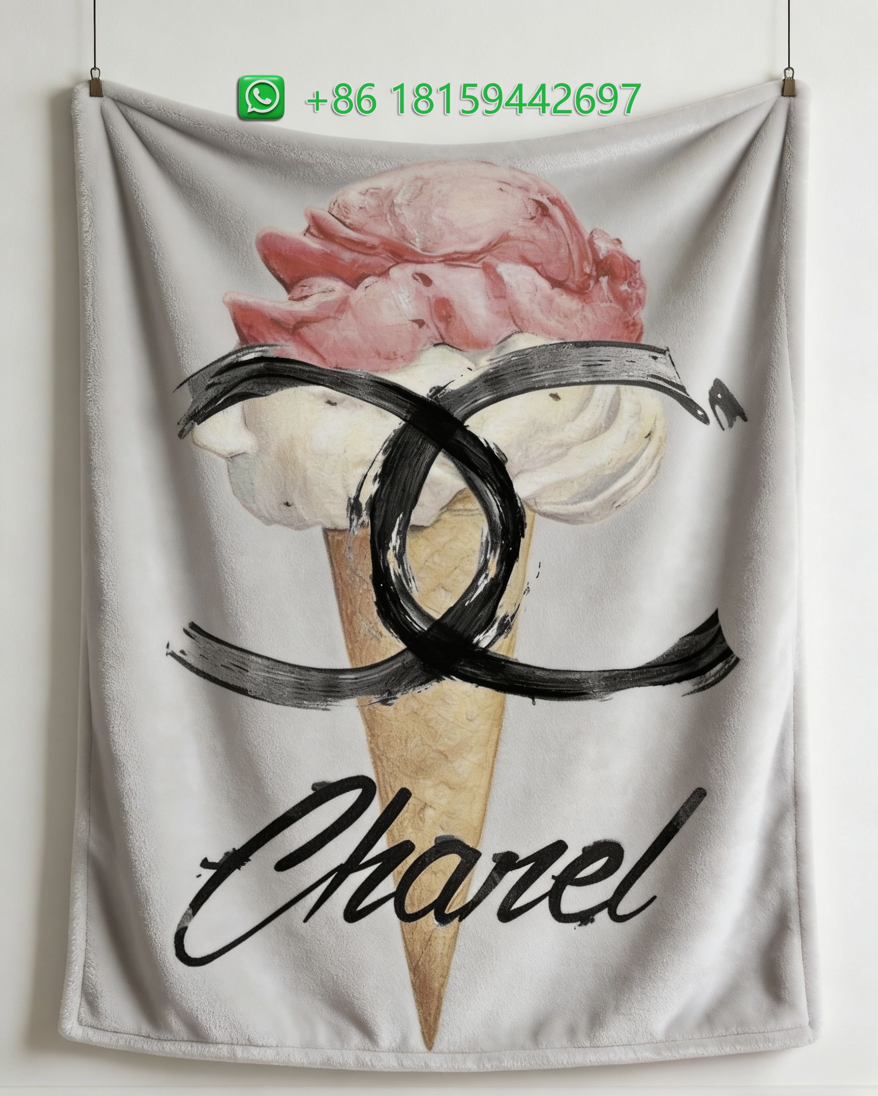 Chanel Throw Blankets